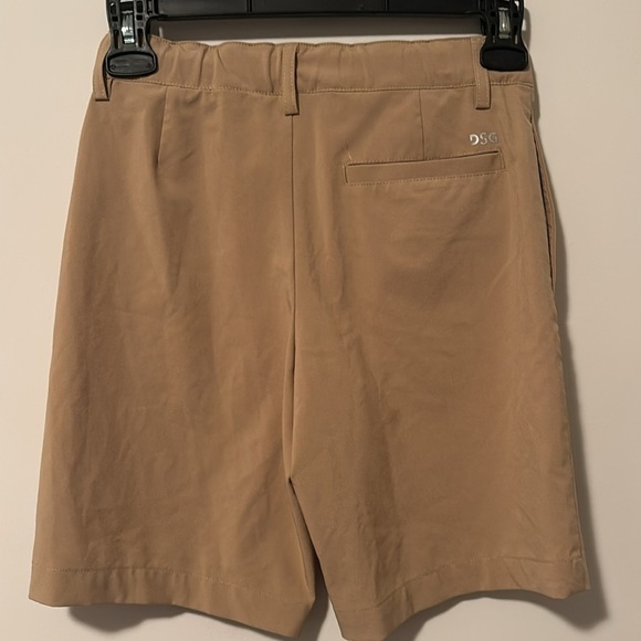 DSG khaki kids golf shorts. Size Small  8-9. - Picture 2 of 5